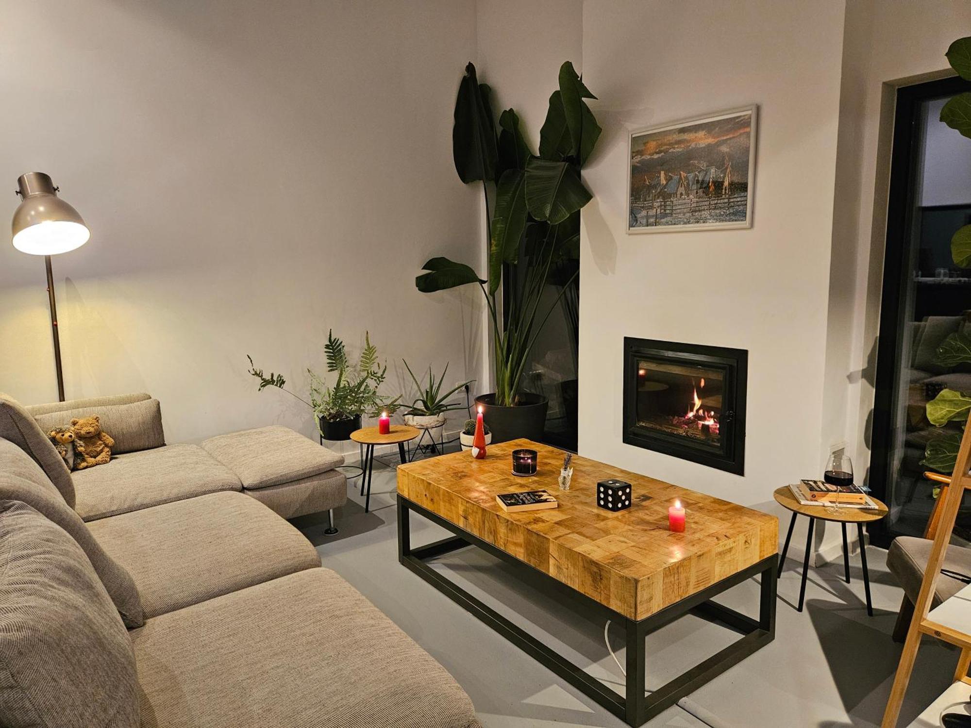 Black Walnut House With Indoor Outdoor Fireplace Izvoarele  外观 照片