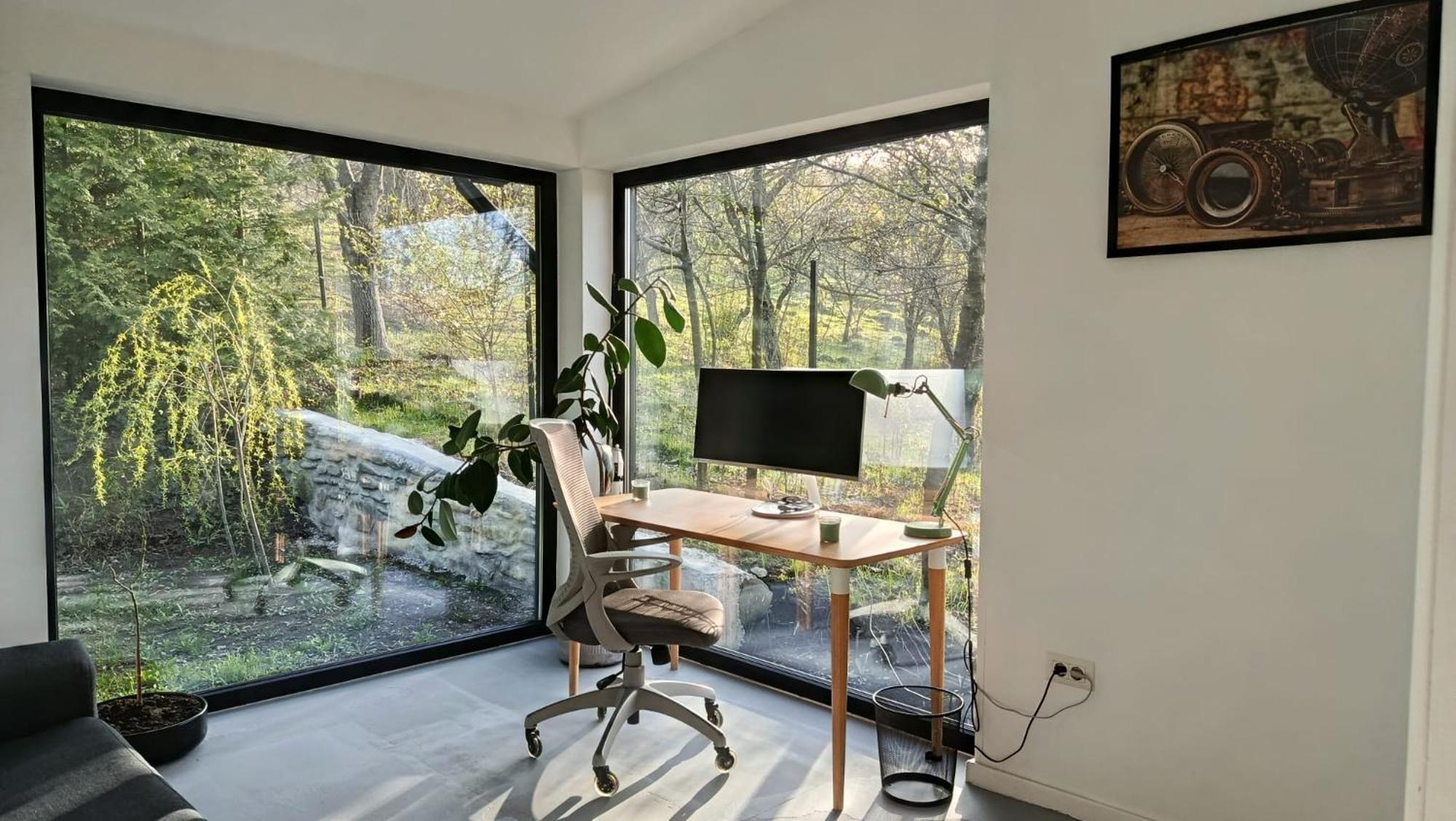 Black Walnut House With Indoor Outdoor Fireplace Izvoarele  外观 照片